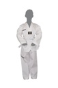 [TK1102-K 110] Dobok brodé Nihon do col blanc (Taille 110 à 150) (110 cm)