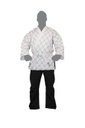 Dobok losange blanc et noir
