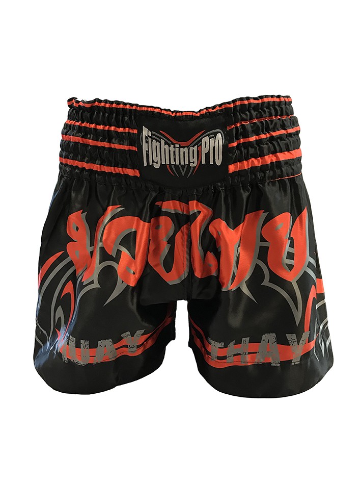 Short De Boxe Thaï Metal Boxe - Noir/Or | Boutique Des Arts