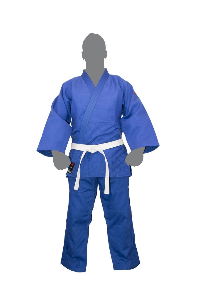 Judogi brodé Warrior Bleu 1000 gr